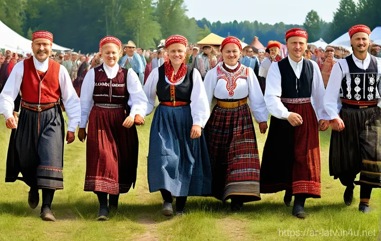 라트비아 민속 의상 - **Prompt for an image depicting a young Latvian woman in traditional Vidzeme attire:**
"A portra... 라트비아 민속 의상 - **Prompt for an image depicting a young Latvian woman in traditional Vidzeme attire:**
"A portra...